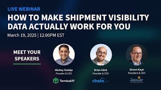 How Jaguar Freight Automated Container Tracking with Terminal49 + Chain.io