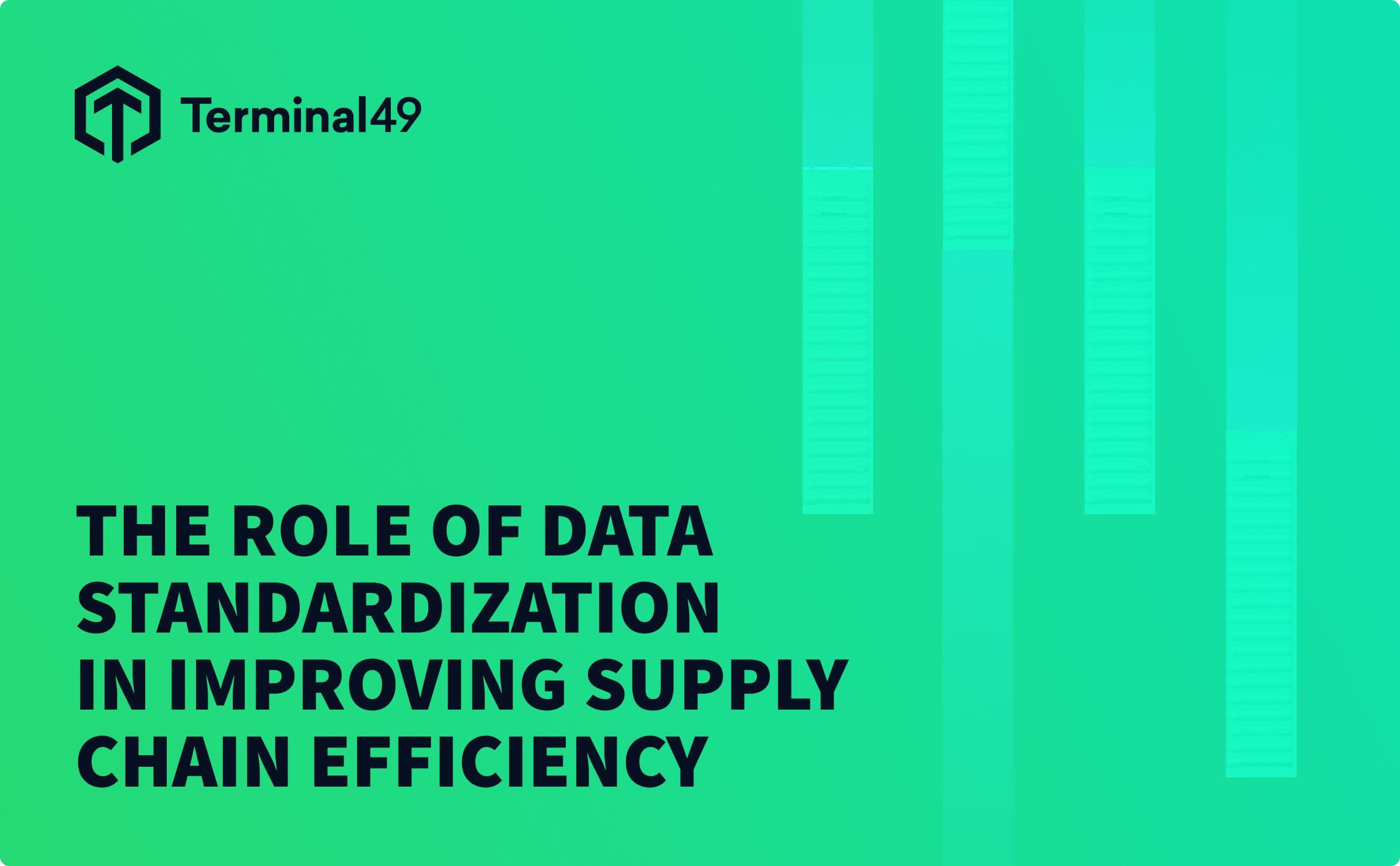 How Data Standardization Improves Supply Chain Efficiency