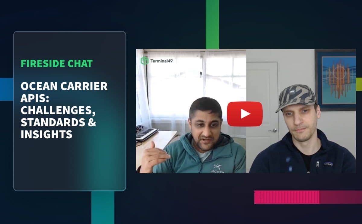 Video: Ocean Carrier APIs: Challenges, Standards, and the Future