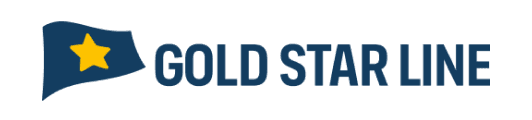Gold star line shipping line company logo